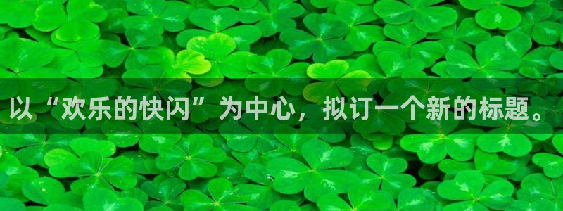 辉达平台平台注册入口：以“欢乐的快闪”为中心，拟订一个新的标题。