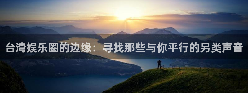 辉达平台2登录入口：台湾娱乐圈的边缘：寻找那些与你平行的另类声音