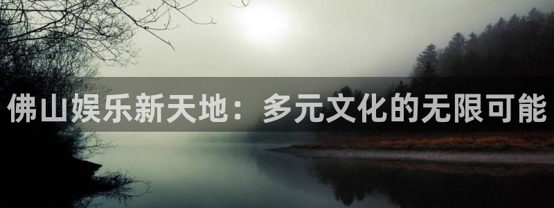 辉达平台app 是什么：佛山娱乐新天地：多元文化的无限可能