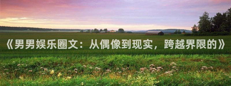 辉达平台app 是什么：《男男娱乐圈文：从偶像到现实，跨越界限的》